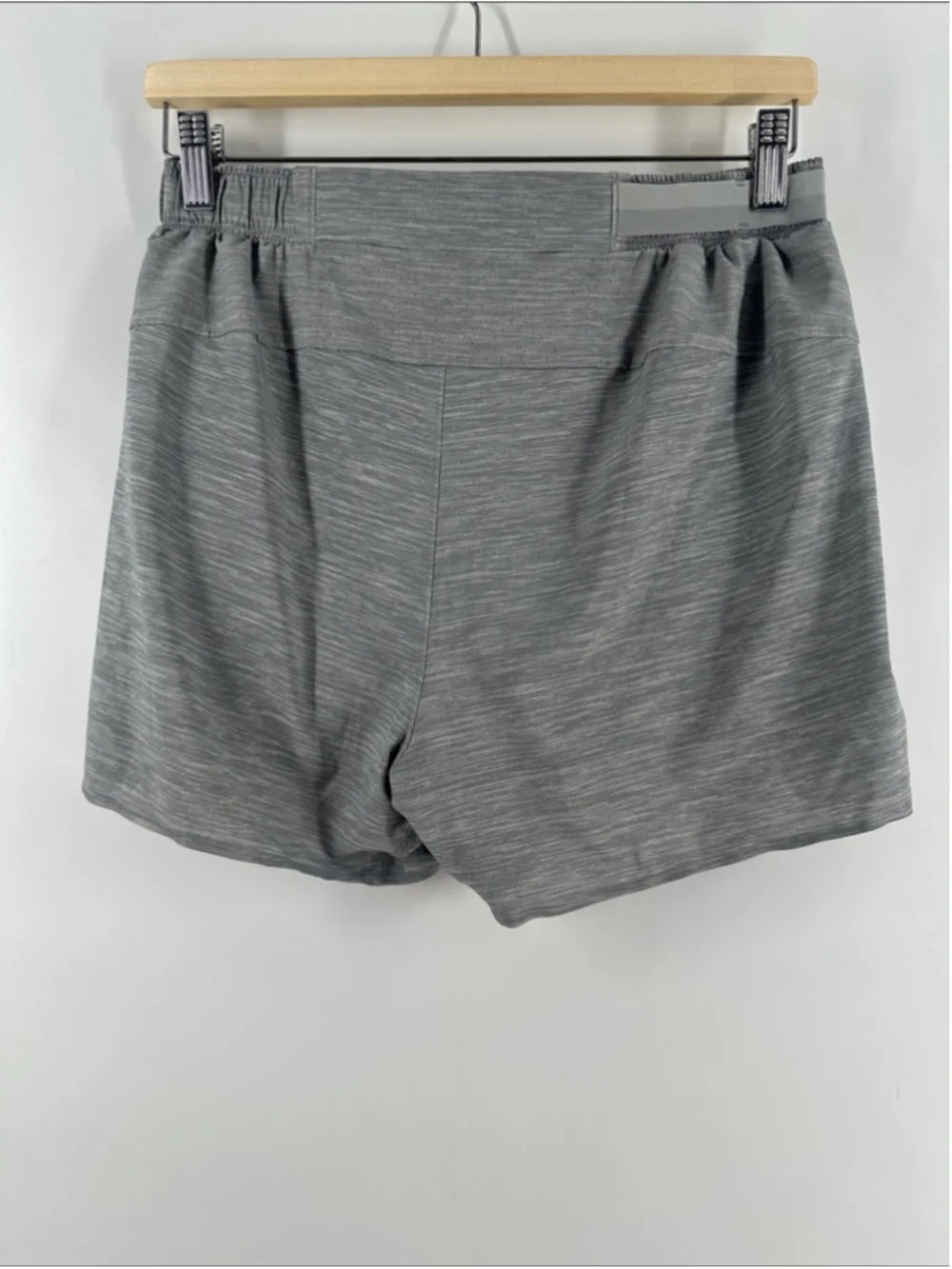 Lululemon Surge Short Out Of Mind Liner grey gym workout running sz M